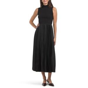 Elegant Black Sleeveless Dress
